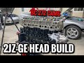 2JZ  NA-T Build Ep. 3 - ARP Head Studs & Brian Crower Cams Install