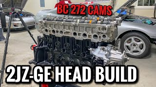 2JZ  NA-T Build Ep. 3 - ARP Head Studs & Brian Crower Cams Install
