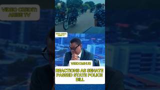 Information REACTIONS AS SENATE PASSED STATE POLICE BILL Guide