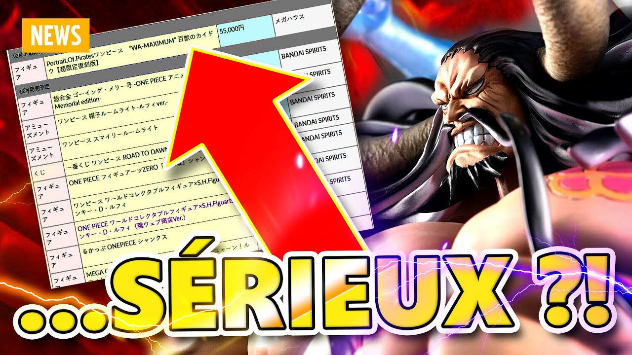 LE MEILLEUR MOIS ?! Les sorties One Piece du mois de décembre 2024