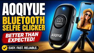 AOQIYUE Bluetooth Selfie Clicker Review - Better Than Expected