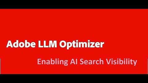 What is Adobe LLM Optimizer