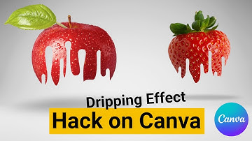 How to Create Stunning Dripping Effects in Canva | Step-by-Step Tutorial for Beginners #Canva #tips