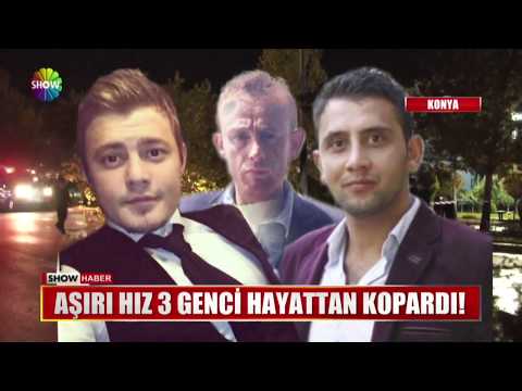 Aşırı Hız 3 Genci Hayattan Kopardı!