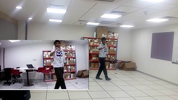 Tracking AR Marker with Parrot AR Drone 2.0