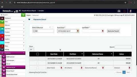 How to Generate Salesman Payroll in Cloud POS | Complete Payroll Guide