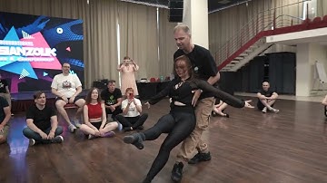 RZC2022 - Andrey Antonov + Kseniya Glazyrina Zouk demo