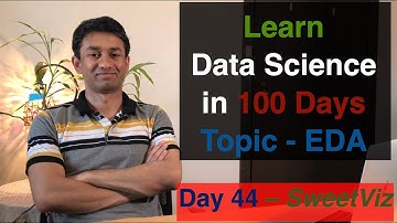 Day 44 - EDA using Sweetviz