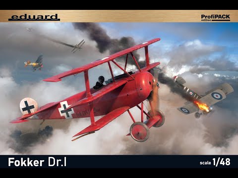 Fokker Dr.I : Eduard : 1/48 Scale : In Box Review