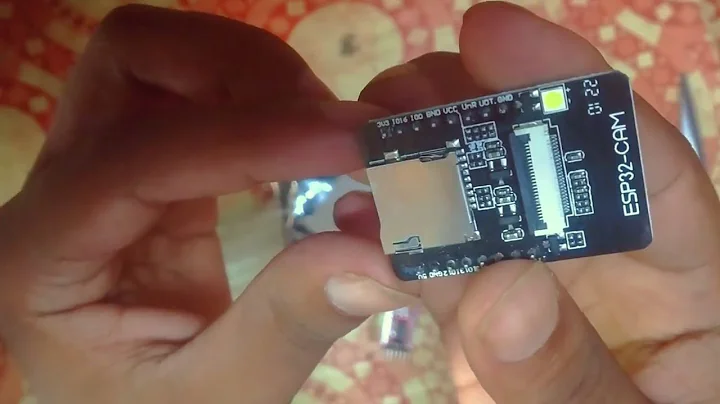 Esp32 cam module Unboxing