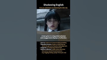 [Shadowing English] How well do we really know our parents? #shadowingenglish #wednesday S1E5-001