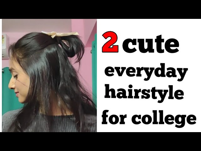 4 Quick And Easy Ponytail Hairstyles|For College And Office Going Girls. -  YouTube | Ponytail hairstyles easy, Hair designs for girls, Ponytail  hairstyles