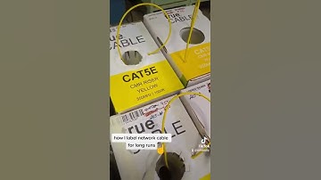 Label Network Cable, or else