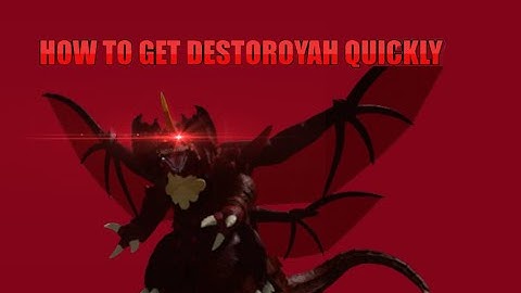 HOW TO GET DESTOROYAH QUICKLY | Kaiju Universe