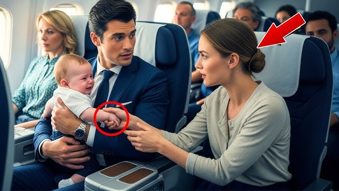 The Millionaire's Baby Wouldn't Stop Crying on the Plane… Until a Shy Woman  Did the Unthinkable - YouTube