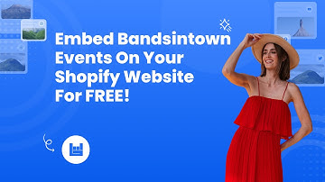 How to embed Bandsintown events on Shopify? #embed #bandsintown #events #shopify