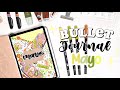 BULLET JOURNAL MAYO🌿🧺✨ |paso a paso organízate conmigo :)