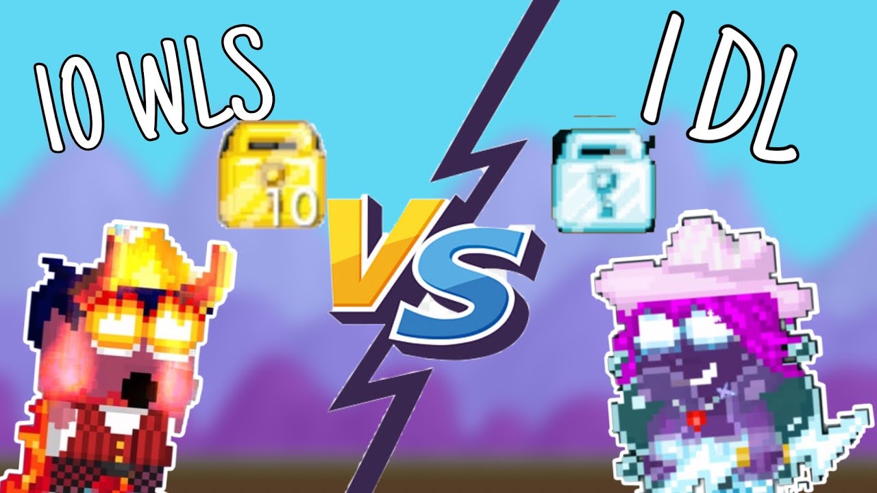 1 DL VS 10 WLS SET CHALLENGE! Pro sets!!! Growtopia ft. SwelbinGT