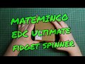 MATEMINCO EDC Ultimate tri-wing fidget spinner? / spin test from Banggood