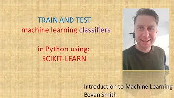 IML10: How to train and test classification models in Python using Scikit-learn