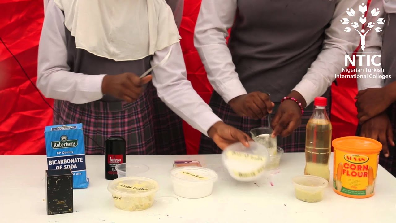 Homemade Deodorant Experiment ( NTIC Science Fair ) YouTube