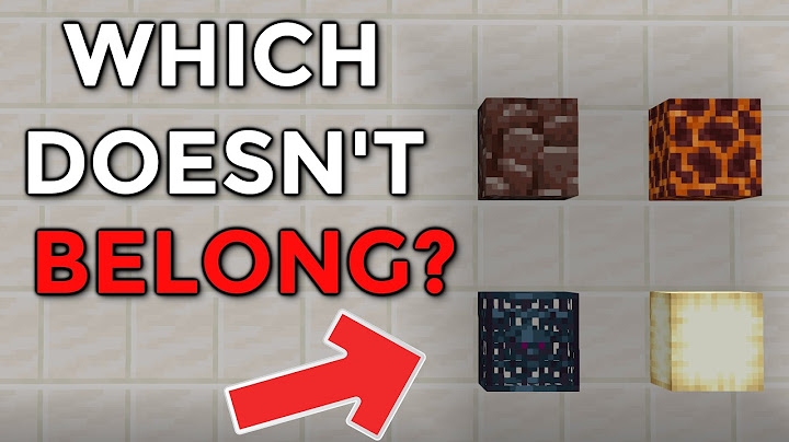 Can YOU guess which of these Minecraft items is the Odd One Out?