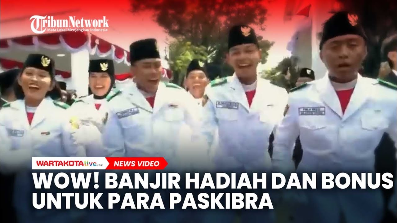 Wow! Banjir Hadiah dan Bonus Untuk Para Paskibra: Bonus Tunai, Laptop, Hingga Liburan ke Bali