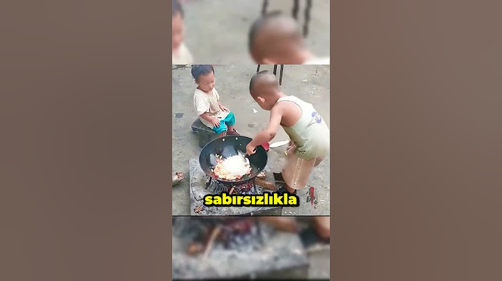 Kardeşine Yemek Yapan Abi ! ❤️