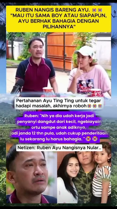 Ayu Tingting confides in Ruben about her relationship with Boy William #artist #shorts