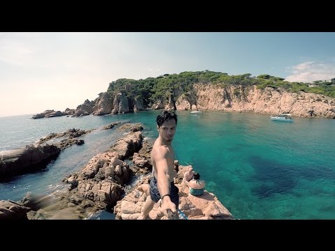 Kayaking & Snorkeling in Spain || Costa Brava, San Feliu de Guixols