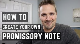 How to Create A Promissory Note