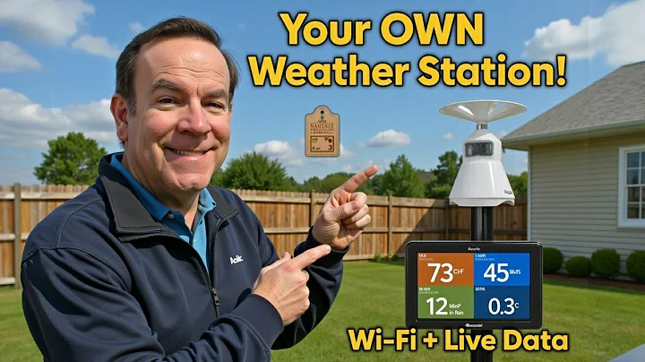 AcuRite Iris (5-in-1) Home Weather Station with Wi-Fi Connection to Weather Underground