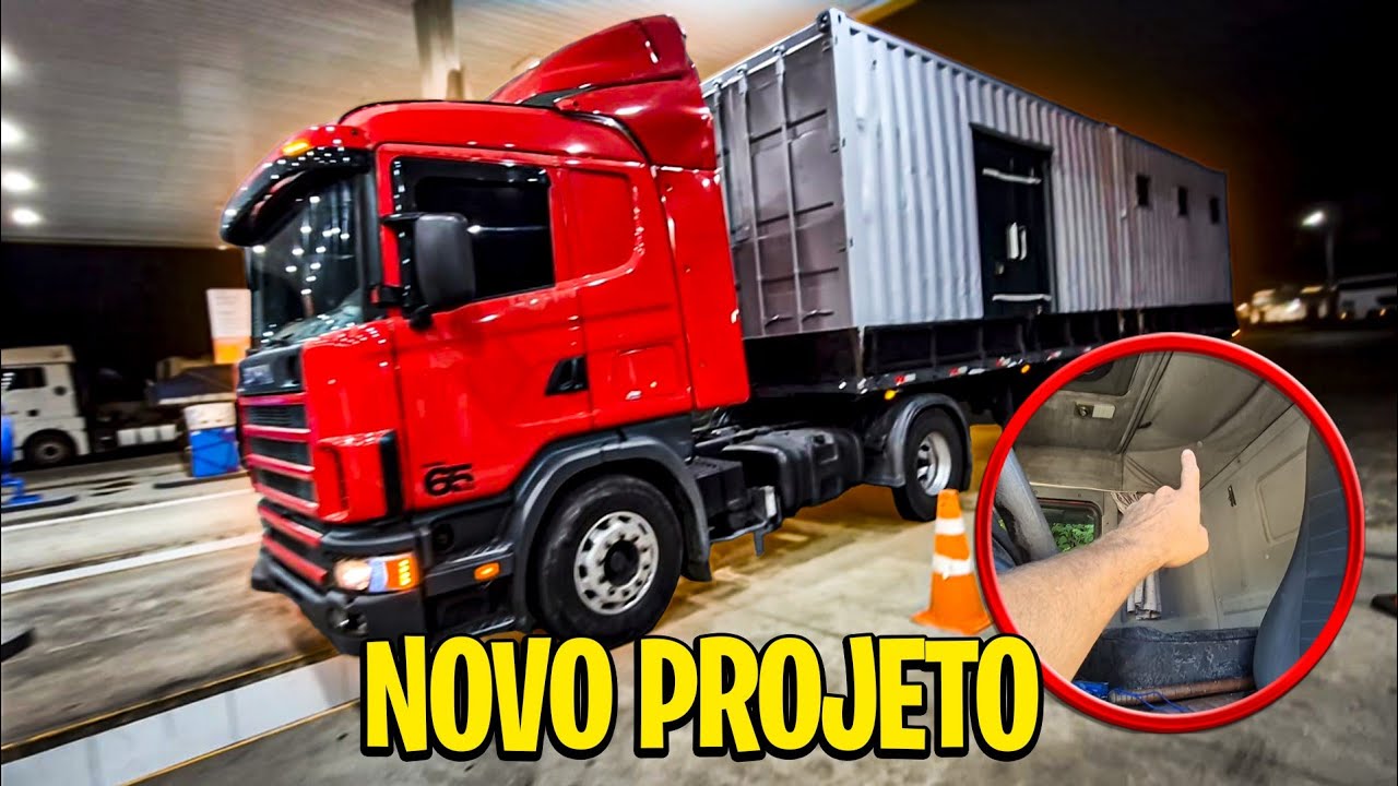 Começando no projeto na interna do scania 124.