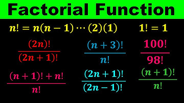 Intro to Factorials - Factorial Function