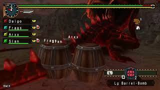 MHFU G rank Weakened Crimson Fatalis killed in 47 seconds