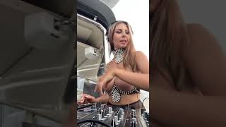 Video thumbnail of "Topless-Dj Milana private yacht party, ibiza"