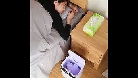 Automatic Smart Dustbin OpenClose with Sensor Trash Can Rubbish Waste Bin 11 13L dustbin Intelligent