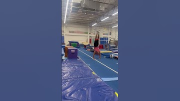 40￼ Year Old Man does, punch front step out, back handspring,back handspring, back tuck #acrobatics