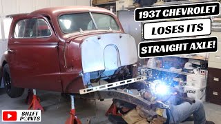 Restoring a 1937 Chevy with a Modern Front Suspension! screenshot 5