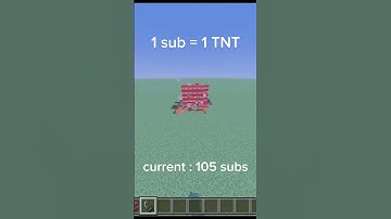 1 SUB = 1 TNT #gamingshorts #minecraft #minecraftshorts #gaming #youtubeshorts #minecraftbuilding