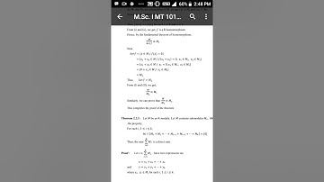 Lecture on Algebra MSc1 sem1 direct sum of submodule