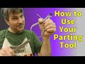 Wood Turning For Beginners - Parting Tool (What you need to know)