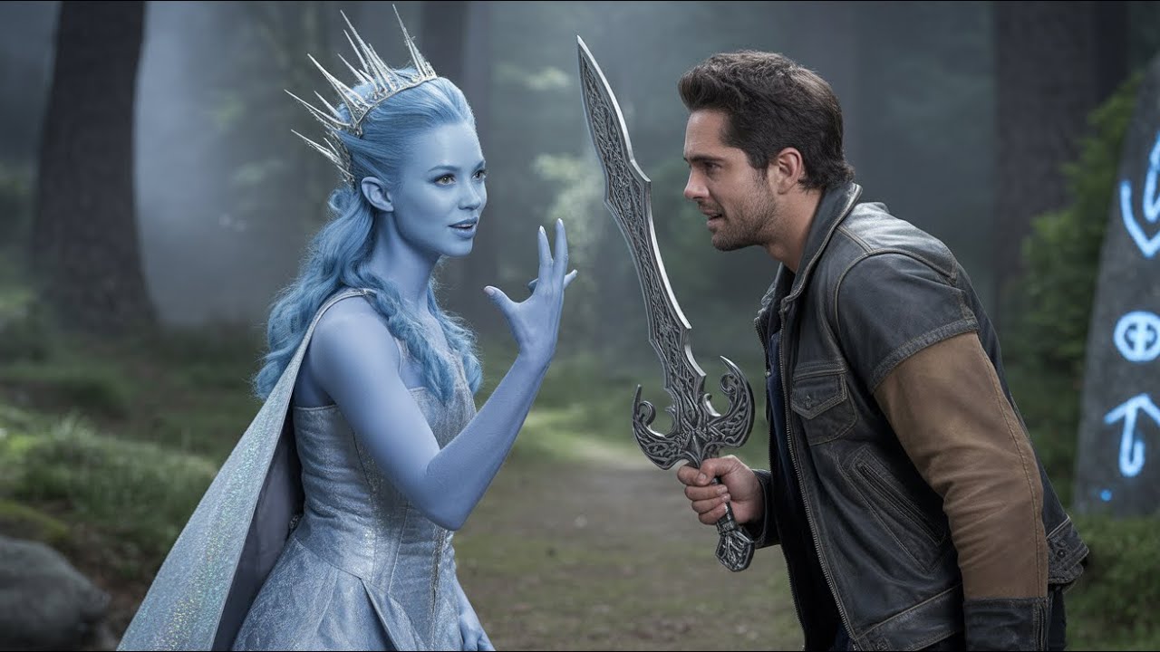 When an Enraged Alien Queen Confronted a Fearless Human Holding Her Sacred Blade