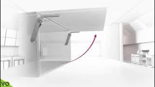Huwil Hafele Maxi Supporto per Anta a Ribalta - Manigliedesign.com