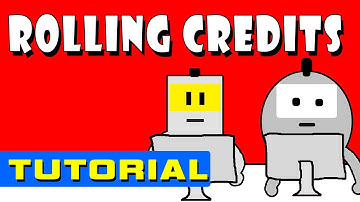 ROLLING CREDITS TUTORIAL: Game Ending CLICKTEAM FUSION 2.5
