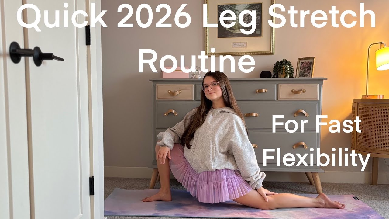 Daily 2026 Leg Stretch Routine For Fast Flexibility YouTube 