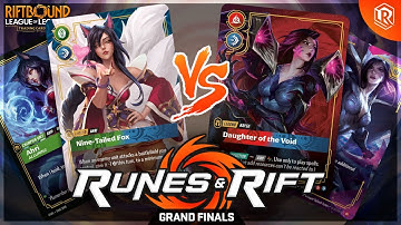 🏆 Riftbound Grand Finals – Kai’Sa vs Ahri | Runes & Rift Weekly 3 Tournament