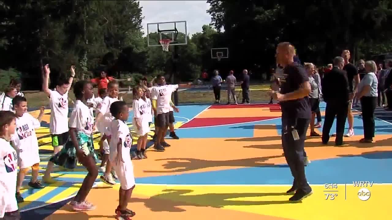 Basketball courts reopen at MLK Park in Hammond