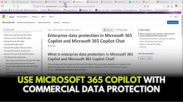 Use Microsoft 365 Copilot with commercial data protection