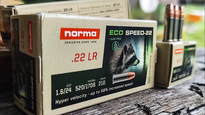 Fastest 22LR I've ever seen...  | Norma ECO Speed-22